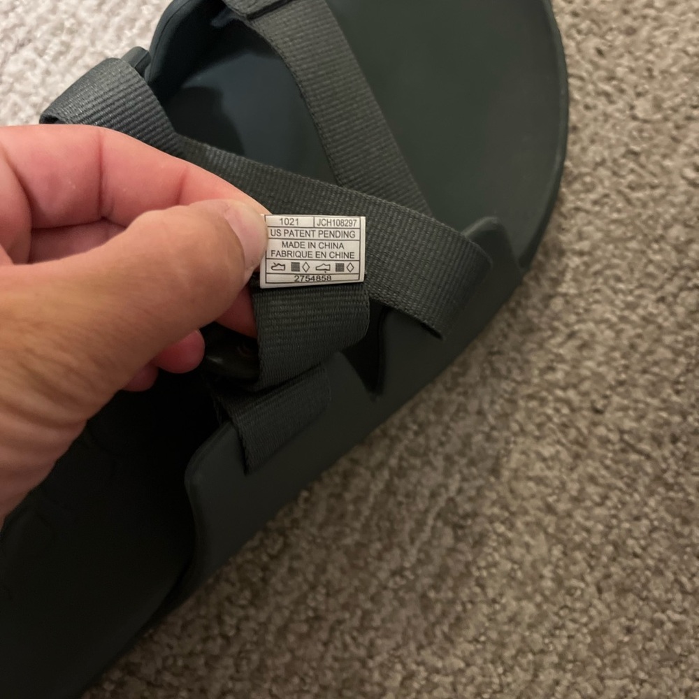 Chaco Dark Gray Performance Sandals - Picture 4 of 4